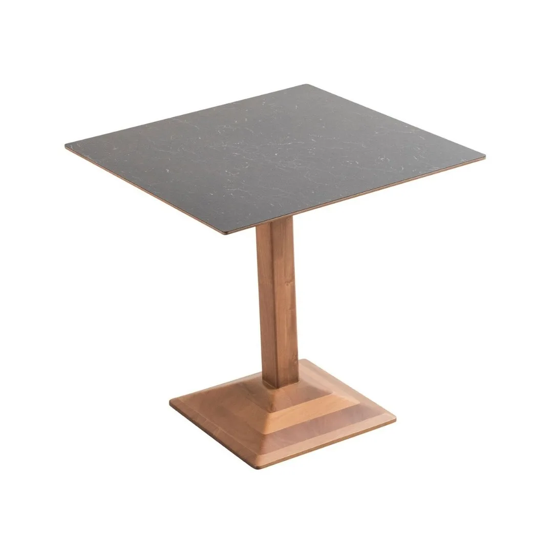 Mesa Corporativa Base Madeira Maciça 70 X 70 X 76 Gottems Leme